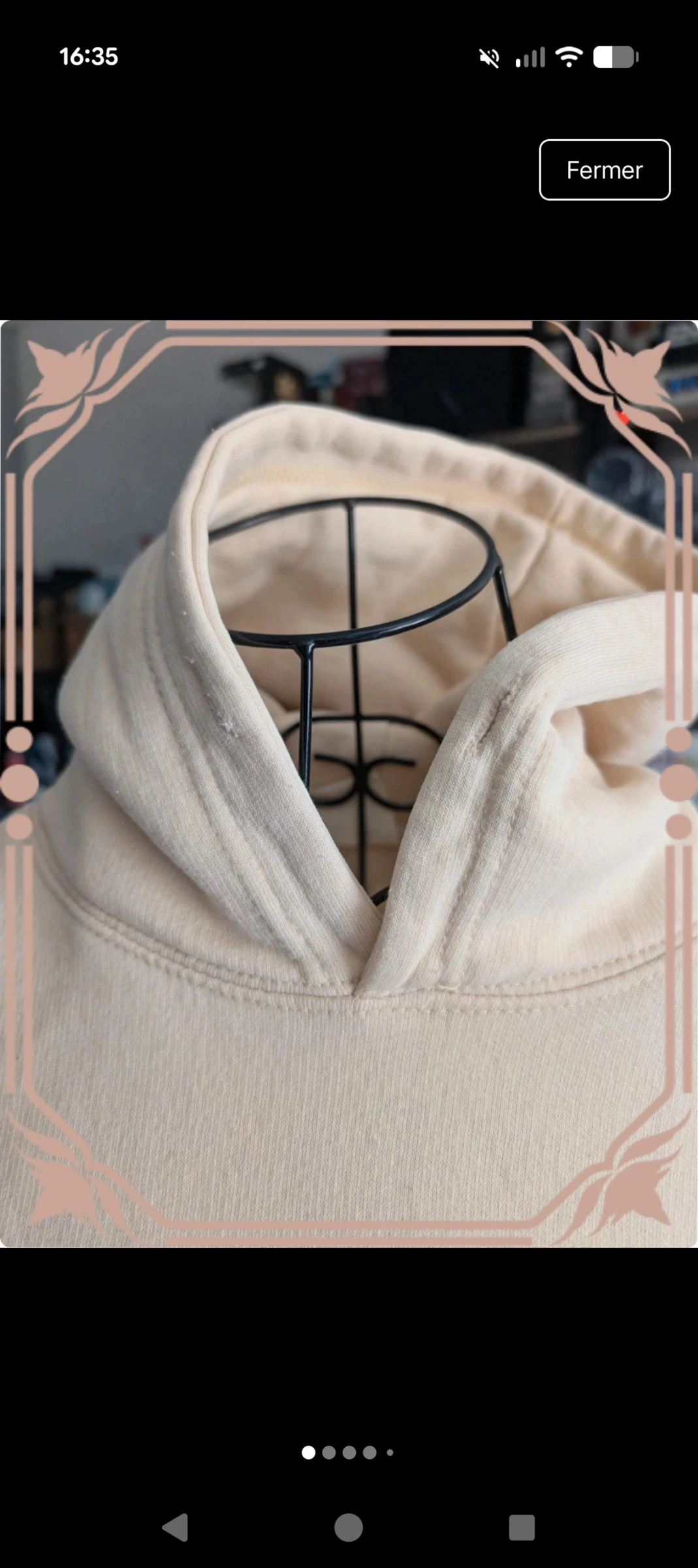Magnífico sudadera con capucha beige Pull&Bear - Talla XS – photo 7